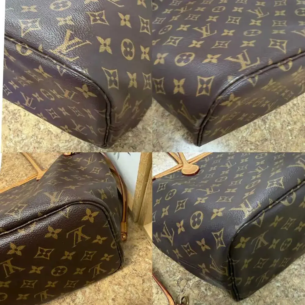 💎✨LIMITED EDITION✨💎 Authentic Louis Vuitton Neverfull MM Poppy Interior Bag - Picture 7 of 7